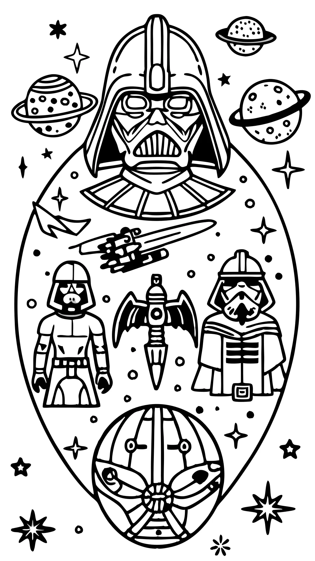 adult coloring pages star wars